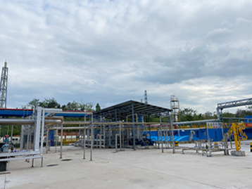 1000kg/h気化能力を有する大型蒸気気化器にて、生産ニーズに満たし、安全生産を維持する